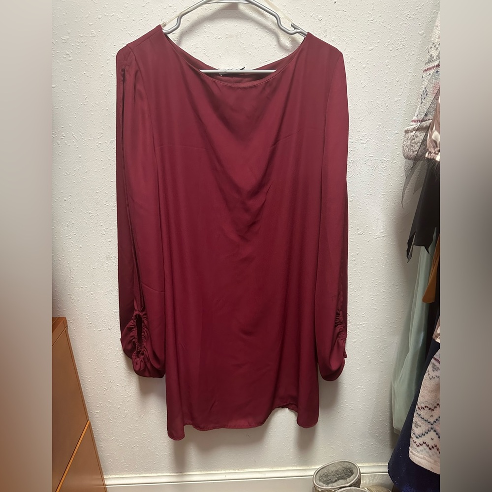 NWT Crimson red dress